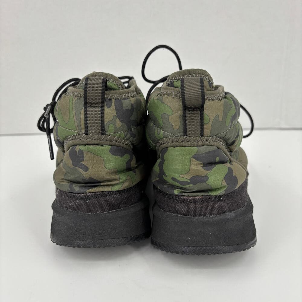 The North Face Chukka Boots Mens Size 10.5 Green Camo Quilted Puffer Insulated - Picture 7 of 8